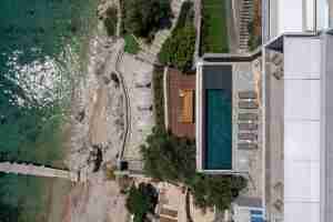 Elysian Shore Beachfront Villa in Nissaki